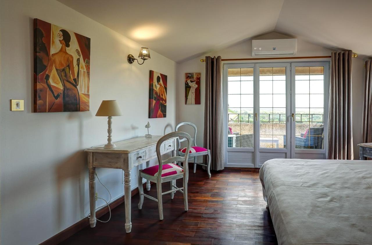 La Chaumiere, Demeure D'Hotes Lauris Exteriör bild